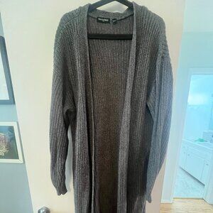 Long American Apparel cardigan -- size S/XS